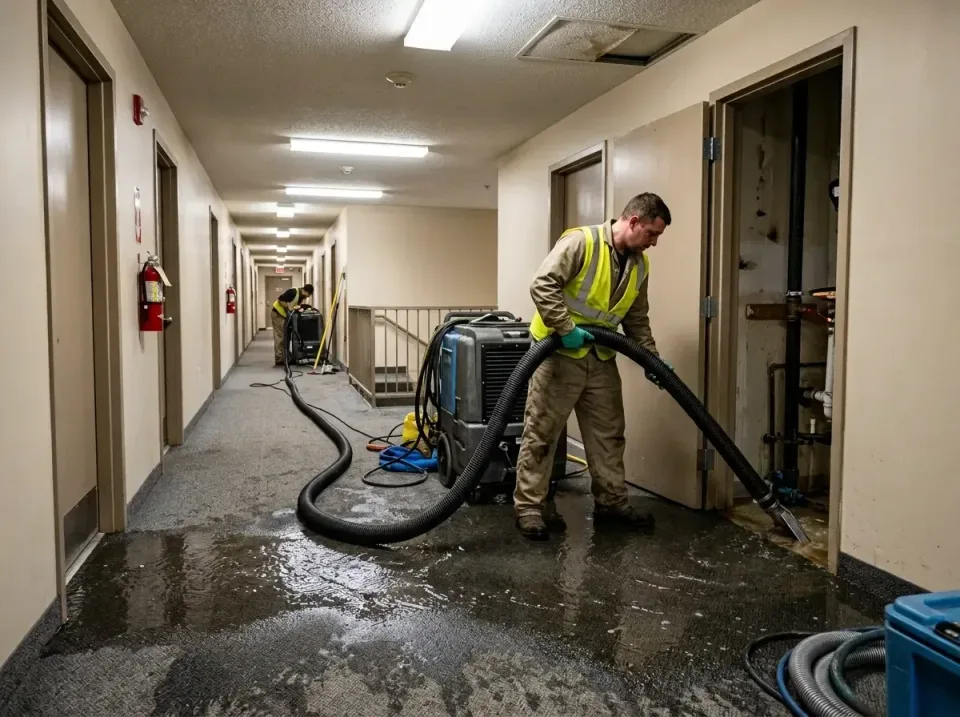 multi-unit-apartment-hallway-f-005 — frequently asked questions, Emergency Burst Pipe Water Extraction & Removal in Leesburg…